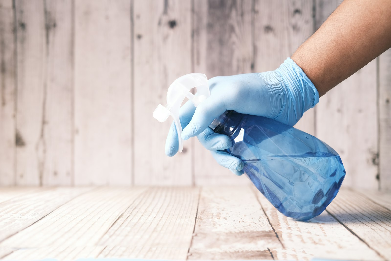 Professional cleaning being carried out