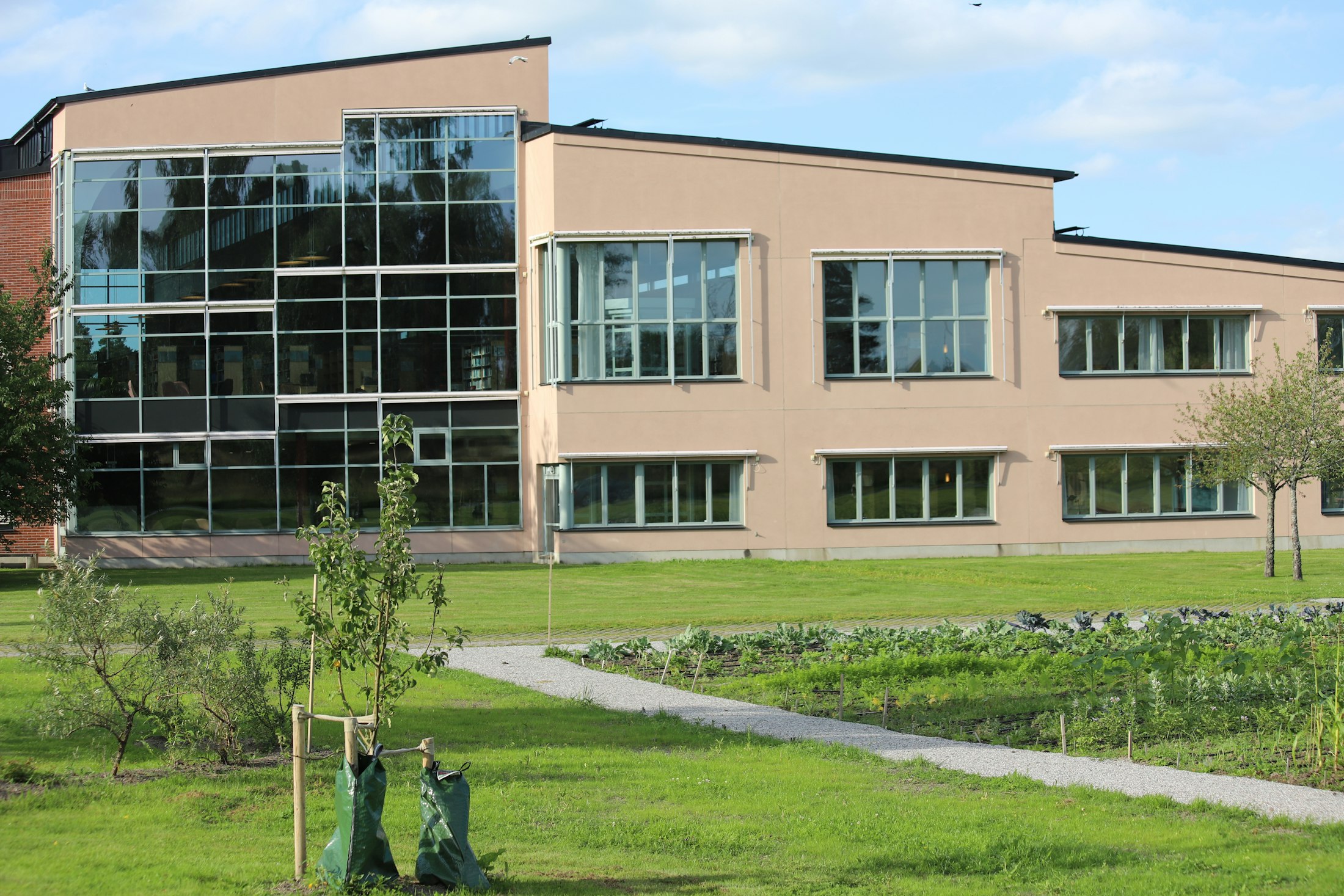 A modern school building